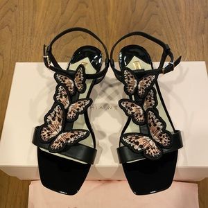 NWT Sophia Webster Riva butterfly flat sandals 7